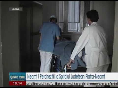 Percheziții la Spitalul Județean Piatra Neamț