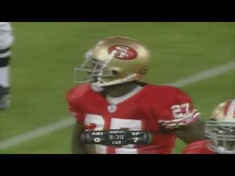 Patrick Willis forced a fumble, and it was his 1st one on the season opener against the Cards.