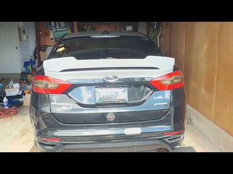 JMA Racing Spoiler Wing - Ford Fusion/Mondeo '13-'16
