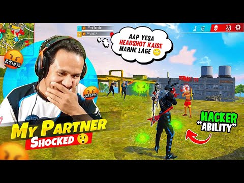 My New Bunny Black & Blue Bundle Made Me Unstoppable Headshot Machine 😁 V Badge Youtuber Shocked 😱