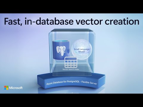 PostgreSQL with local small language model and in-database vectorization