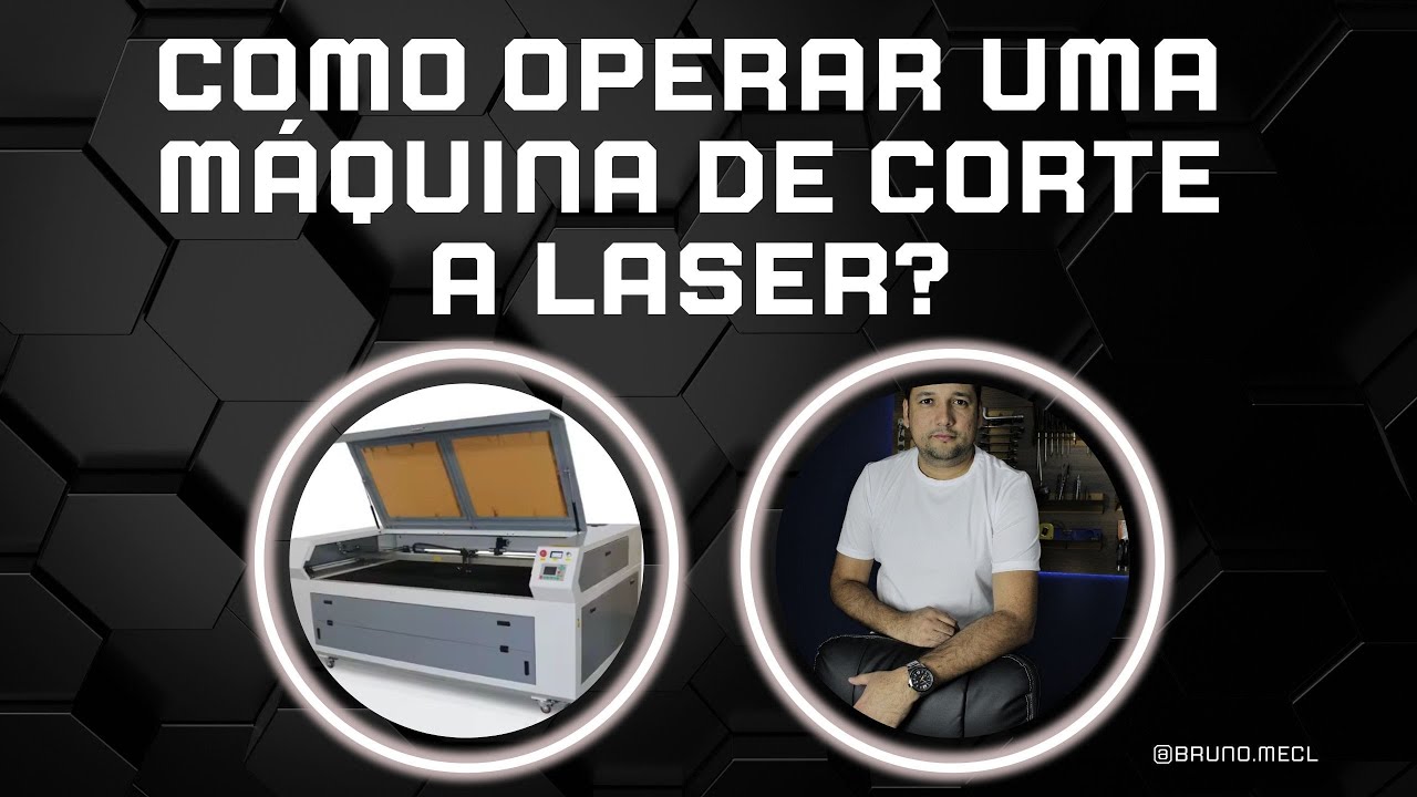 Como operar uma máquina de corte a laser?