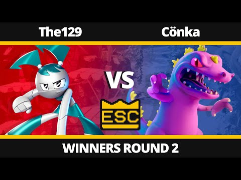 ESC 18 Winners Round 2 - The129 (Jenny) Vs. Cönka (Reptar) - Nickelodeon All-Star Brawl Tournament