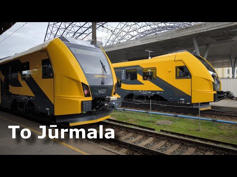 Train to Jurmala and back.. From Riga to Majori. Latvian Railways