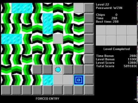 Let's (Re)Play CHIPS CHALLENGE in Lynx mode! (Episode 1, levels 1-22)