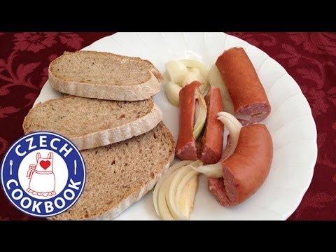 Pickled Sausage Recipe - Utopenci - Czech Cookbook