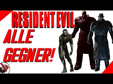 Absolut ALLE Gegner in der Resident Evil Reihe in einem Video!
