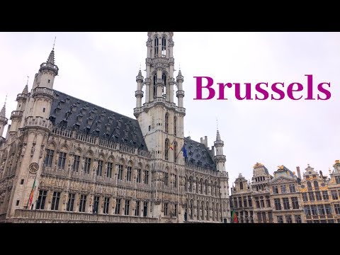 Brussels, Belgium 4k