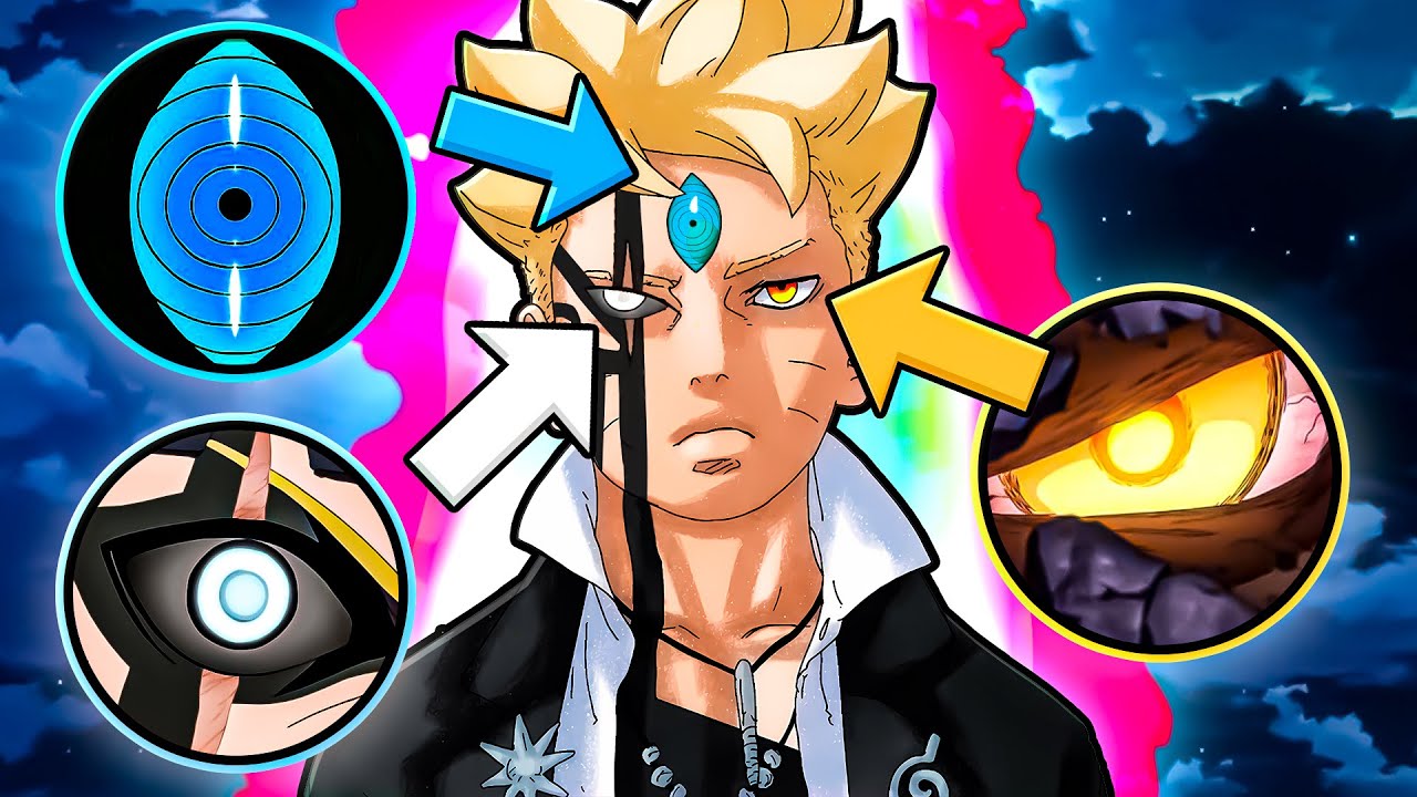 BORUTO FINALMENTE ATIVA SEUS 3 DOUJUTSUS - (Boruto Two Blue Vortex)