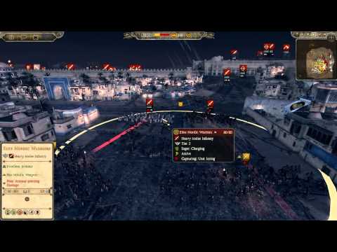 Attila Total War Online Battle #1 (2v3 Siege) - Uar Warriors!