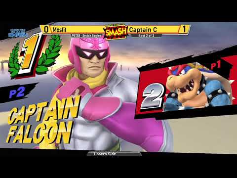 PSTS8 - Mxsfit (Bowser) VS Captain C (Falcon) - Sm4sh Singles