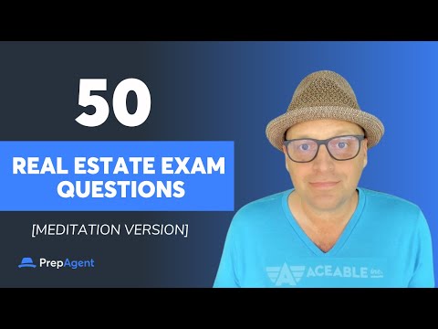50 Real Estate Exam Questions and Answers Review [Meditation Version]