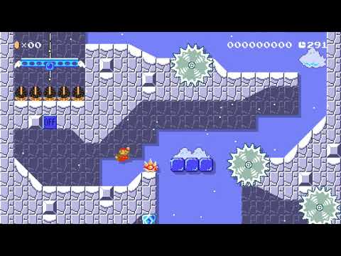 Sawblade Summit by Frank88 - Super Mario Maker 2 - No Commentary 1bz