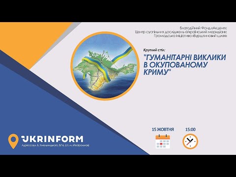 Експерти обговорили гуманітарні виклики в окупованому Криму
