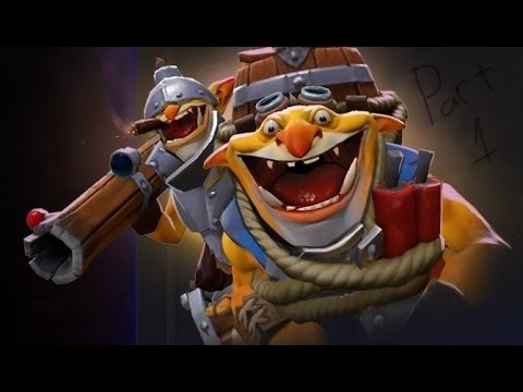 Dota Techies funny game part 1
