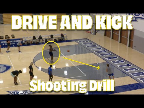 Drive and Kick - Basketball Shooting Drill