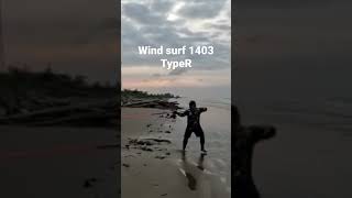 wind surf Type R 1403 130gm Line 40lb sol x8 mossgreen