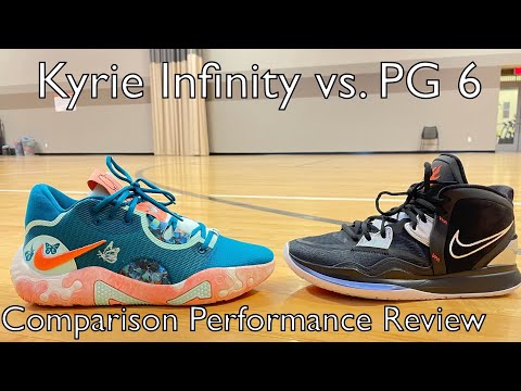 Kyrie Infinity 8 vs PG 6 Comparison Performance Review