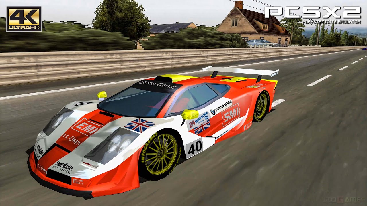 Le Mans 24 Hours - PS2 Gameplay UHD 4k 2160p / 60 FPS (PCSX2)