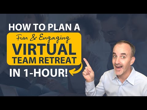How to Organize a Virtual Team Retreat #virtualevent #virtualteambuilding