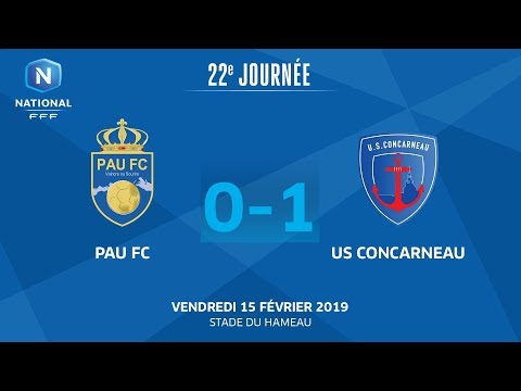 J22 : Pau FC - US Concarneau (0-1), le résumé I National FFF 2018-2019