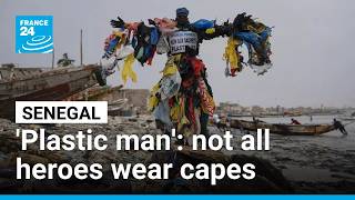 Senegal activist uses plastic outfit to combat West Africa's waste crisis