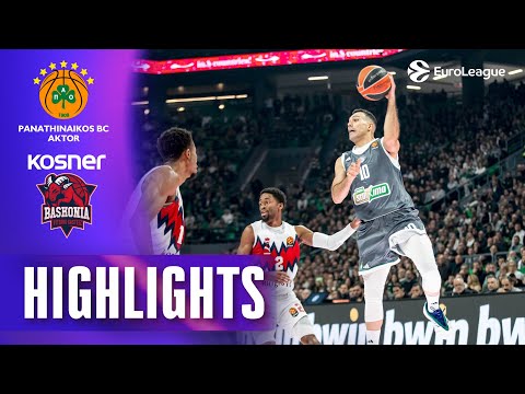 DEFENSIVE PRESSURE Shapes the Night | Panathinaikos - Baskonia | R23 BASKETBALL HIGHLIGHTS 2025-26