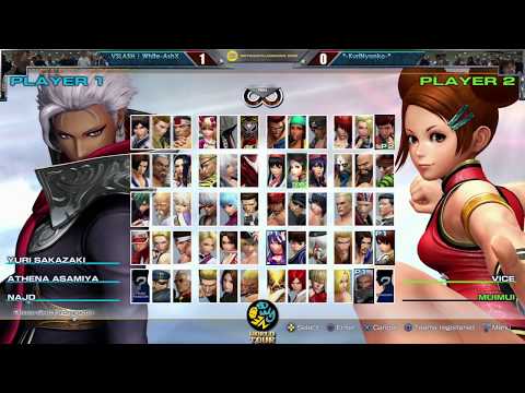 WhiteAshX vs Kurinyanko - KOF XIV Neo Geo World Tour Season 1 Norway Stop Grand Final
