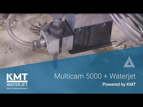 MultiCam 5000 Waterjet System | Powered by KMT Pumps