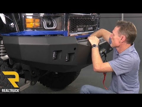 How to Install Road Armor Stealth Front Bumper on a 2014- 2015 Chevy Silverado 1500
