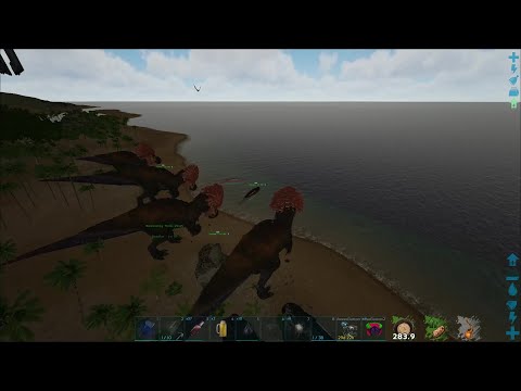 ARK OFFICIAL SMALL TRIBES PVP | FULL WIPING UNDERWATER CAVE WITH BROKEN DODOREX