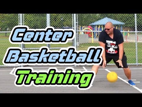 Center Basketball Training With Heavy Basketball thumbnail