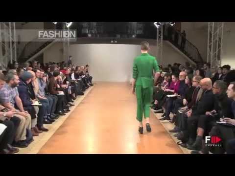 "J. W. ANDERSON" Full Show Autumn Winter 2014 2015 Menswear Paris by Fashion Channel