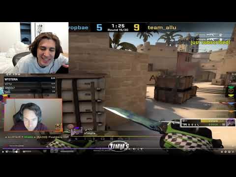xqc react to insane gameplay by S1mple. Insane reaction to the GOAT
