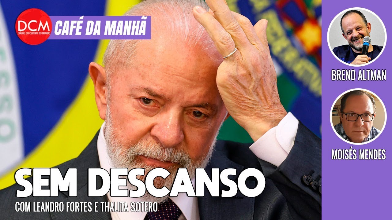 Sem substituto à altura, Lula volta a trabalhar na segunda