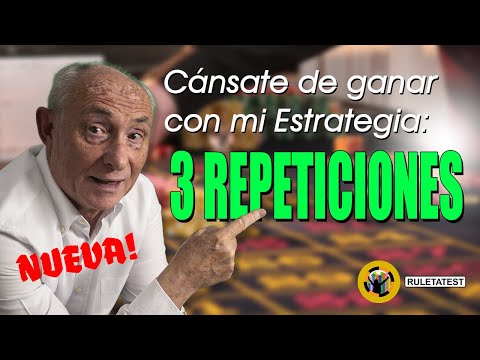 🎯 La Estrategia de Ruleta Más Efectiva: 3 Repeticiones | Gana sin Apostar al Azar