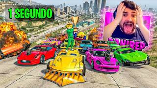 EL ÚLTIMO EXPLOTA CON COCHES ALEATORIOS!! VICTORIA SURREALISTA! - GTA 5 ONLINE