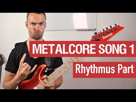E-Gitarre lernen - Metalcore Song 1 - Rhythmus Part | Guitar Master Plan