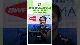 Juarai Spain Masters 2023, Gregoria Mariska Dapat Ucapan Manis dari Mikha Angelo: I Love You