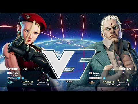 Hatsume (Cammy) vs Dogura (Urien)：はつめ（キャミィ）vs どぐら（ユリアン）