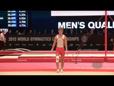 WINTHER Joachim (DEN) - 2015 Artistic Worlds - Qualifications Floor Exercise