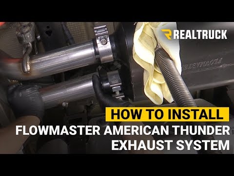 How to Install Flowmaster American Thunder Exhaust System on a 2019 Chevy/GMC 1500