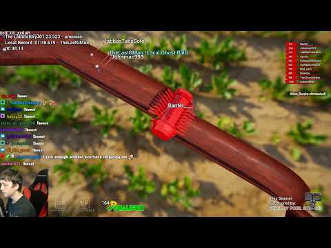 Goosegrabber gets ROBBED! - Racing Marbles with Twitch Chat #3