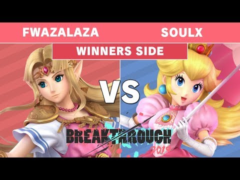 BreakThrough 2019 - Fwazalaza (Zelda) Vs Soulx (Peach) Pools - Smash Ultimate
