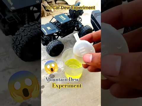 Rc Rock Crawler MOUNTAIN DEW Experiment #shorts #short #toys #ytshorts