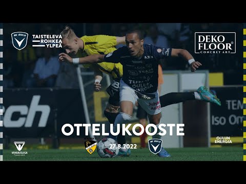ACOTV: Dekofloor ottelukooste FC Honka - AC Oulu 27.8.2022 (Veikkausliiga)