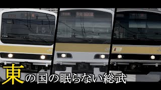 【駅名記憶合作】東の国の眠らない総武