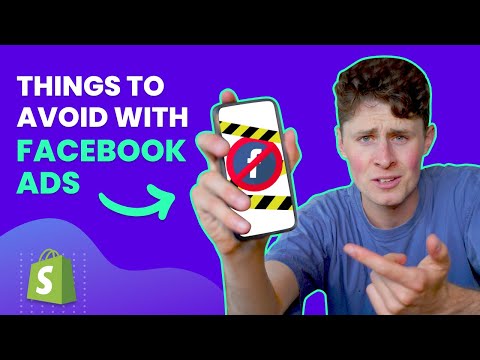 Things to Avoid with Facebook Ads