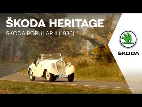 ŠKODA HERITAGE: ŠKODA POPULAR II (1936)