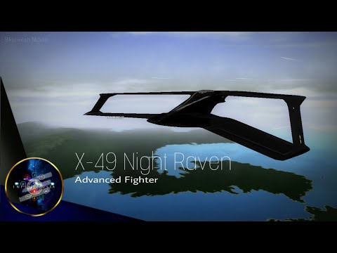 Vector Thrust - X-49 Night Raven Demo